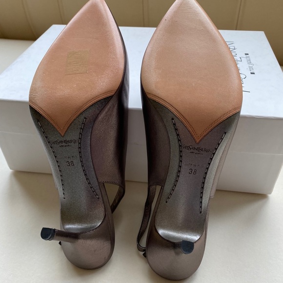 YSL sling back shoes - New - Picture 3 of 5